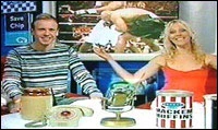 Tim Lovejoy and Helen Chamberlain